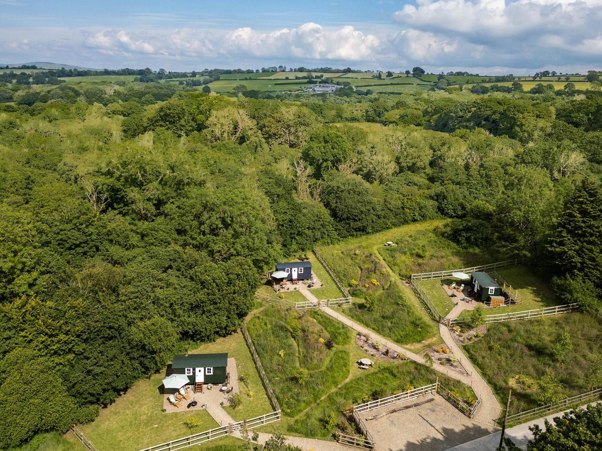 Bedwen Villa Llanarth  Buitenkant foto